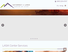 Tablet Screenshot of lasikutah.com